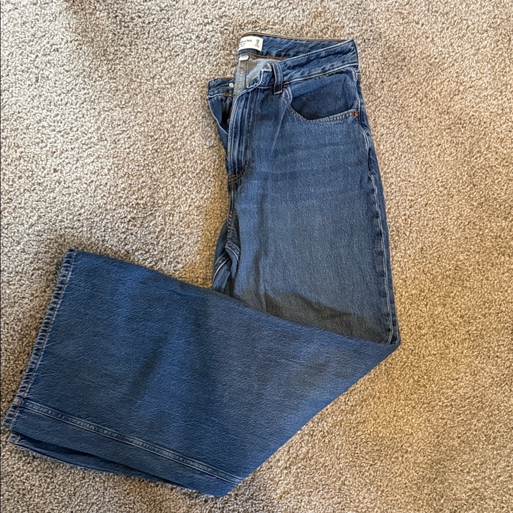 Abercrombie & Fitch Blue Denim Jeans